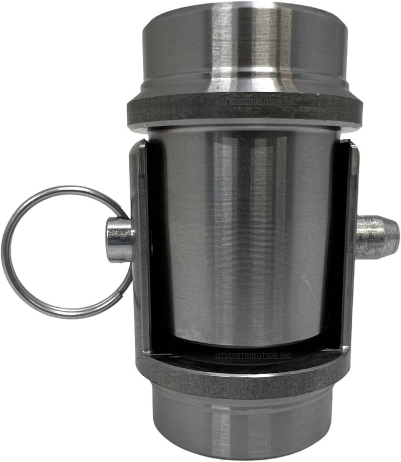 UTVDistribution Heavy Duty Steel Weld in Tube Latch Use with 1-1/2" x.095 &.120 Wall - Image 1